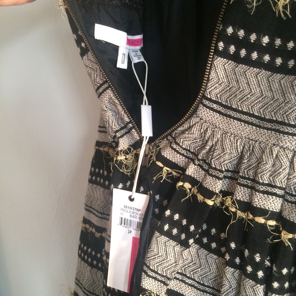 🎉3x HP🎉 Anthro striped Tracy Reese dress - Picture 8 of 8